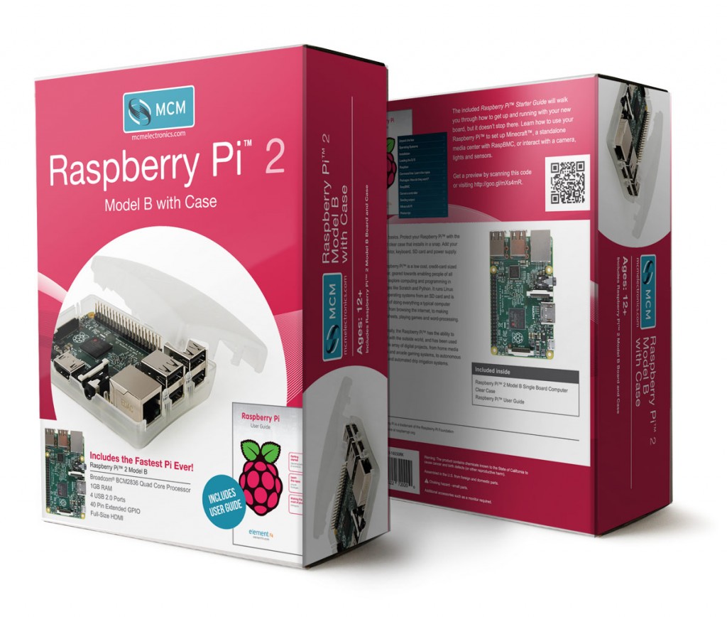 MCM Raspberry Pi 2 Kits