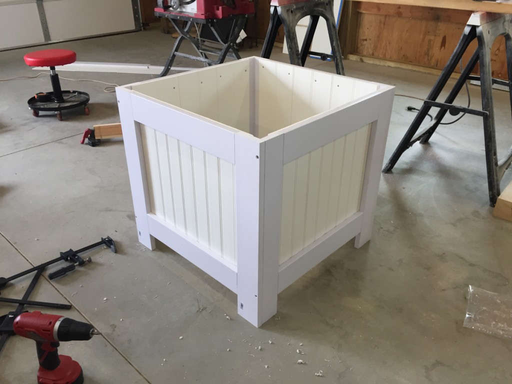 PVC Box Sides Assembled