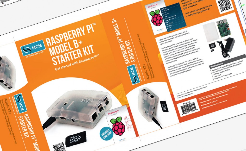 MCM Raspberry Pi Model B+ Kits