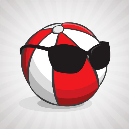 Beach Ball Illustration