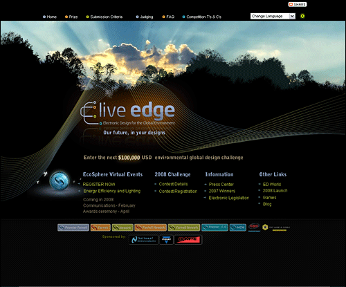 www.live-edge.com screen shot
