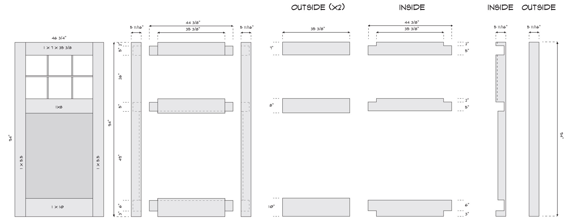 Building Huge Carriage Style Doors Christian Moist