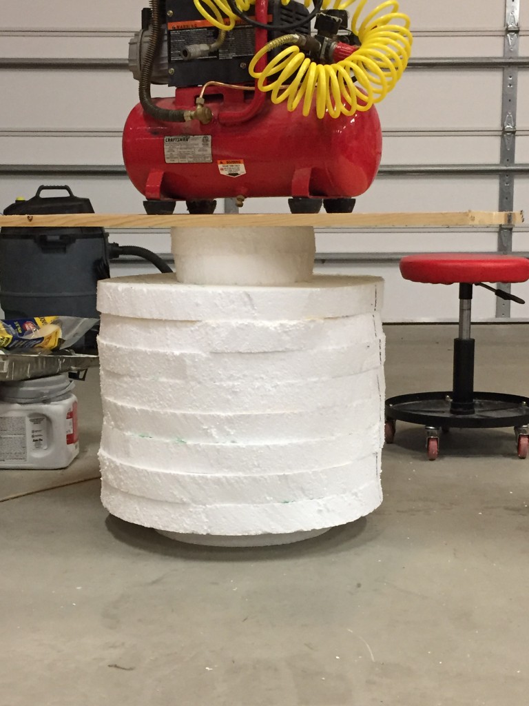 Lego Costume Head Glue Up