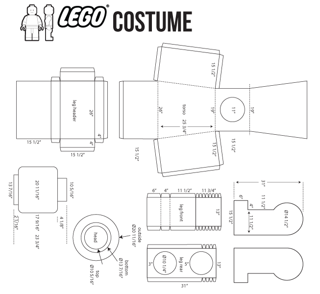 Building An Awesome Emmet Lego Halloween Costume Christian