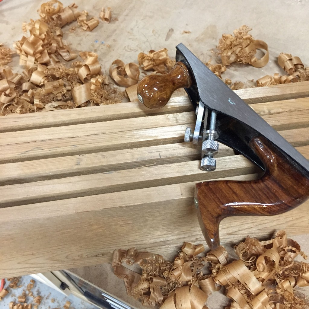 Jointing the rough-cut edges