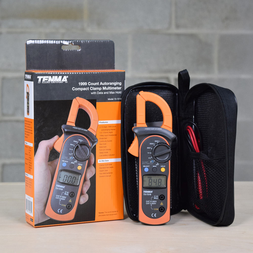 Tenma 72-7218 Compact Digital Clamp Meter