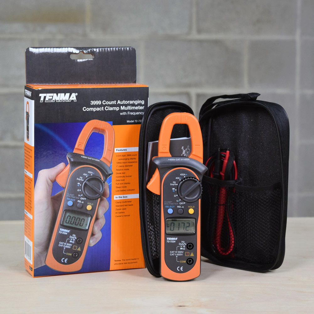 Tenma 72-7224 Compact Clamp Meter with Frequency