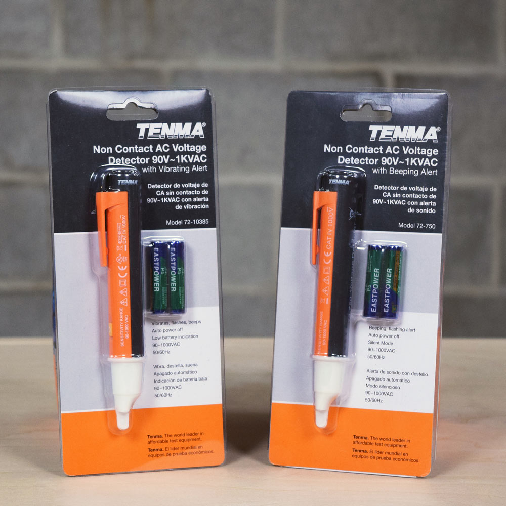 Tenma 72-750 and 72-10385 Non Contact AC Voltage Detector Pens