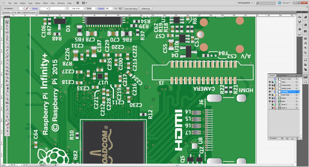 Raspberry Pi Infinity+ Illustration