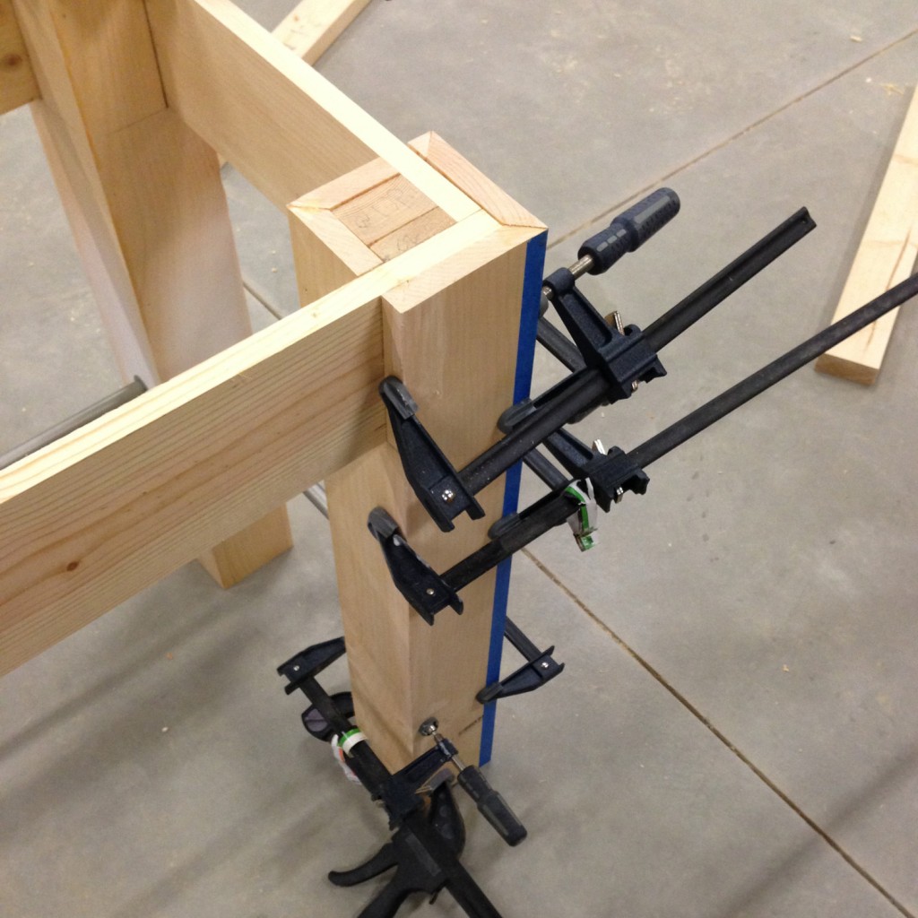 ADA Vanity Build Glue Up