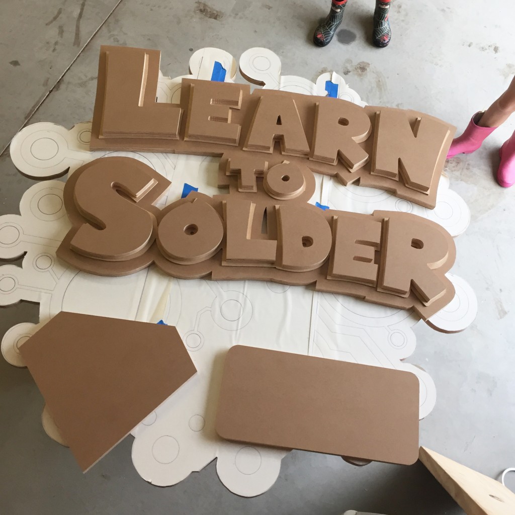 Learn to Solder Mockup