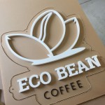 Eco Bean Sign Parts Routed