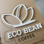 Eco Bean Sign Parts Routed