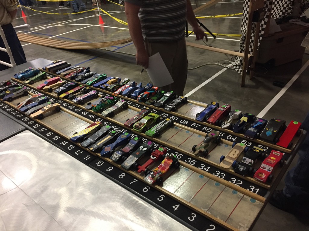 Pack 618 Pinewood Derby Entrants