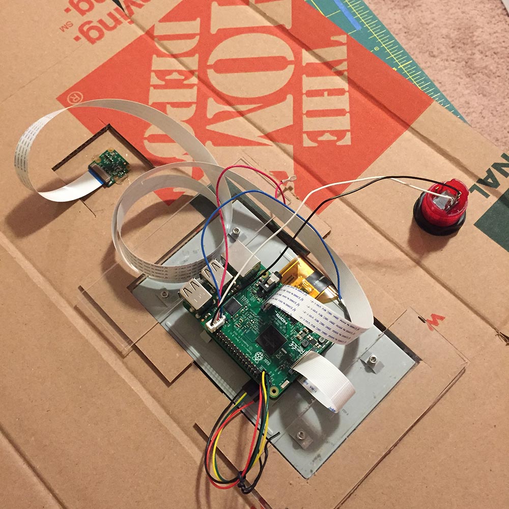 Raspberry Pi Photo Booth Components